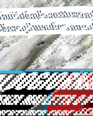 Nei vicoli più facile catturarlo: spacciatore scarcerato