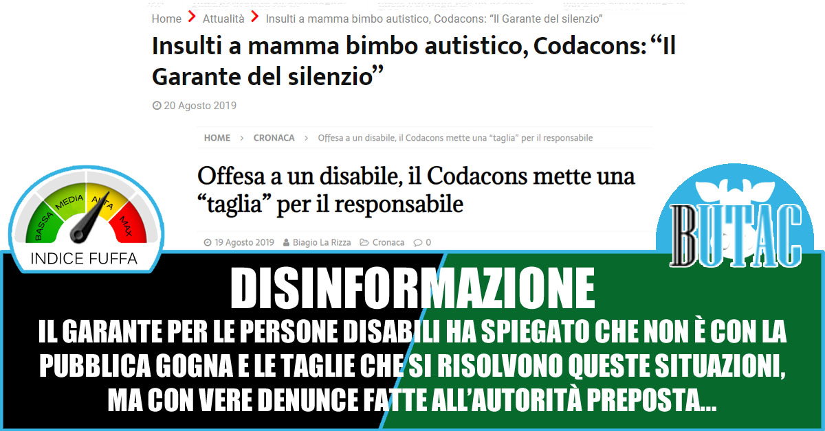 Disabili, garante e linciaggi… article-post