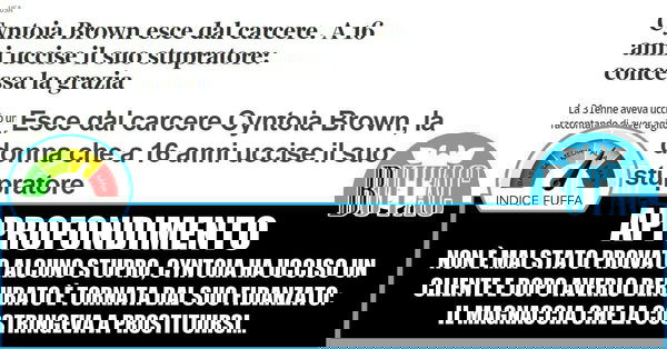 Cyntoia Brown e il giornalismo