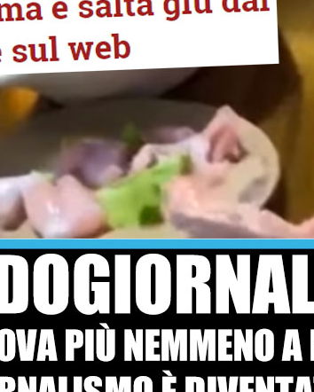 Il pollo che scappa dal piatto