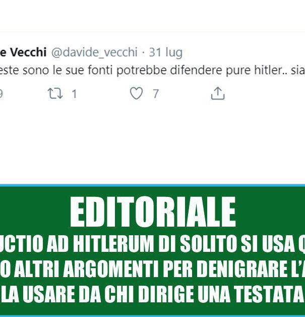 L’aereo di Renzi e la reductio ad Hitlerum article-post