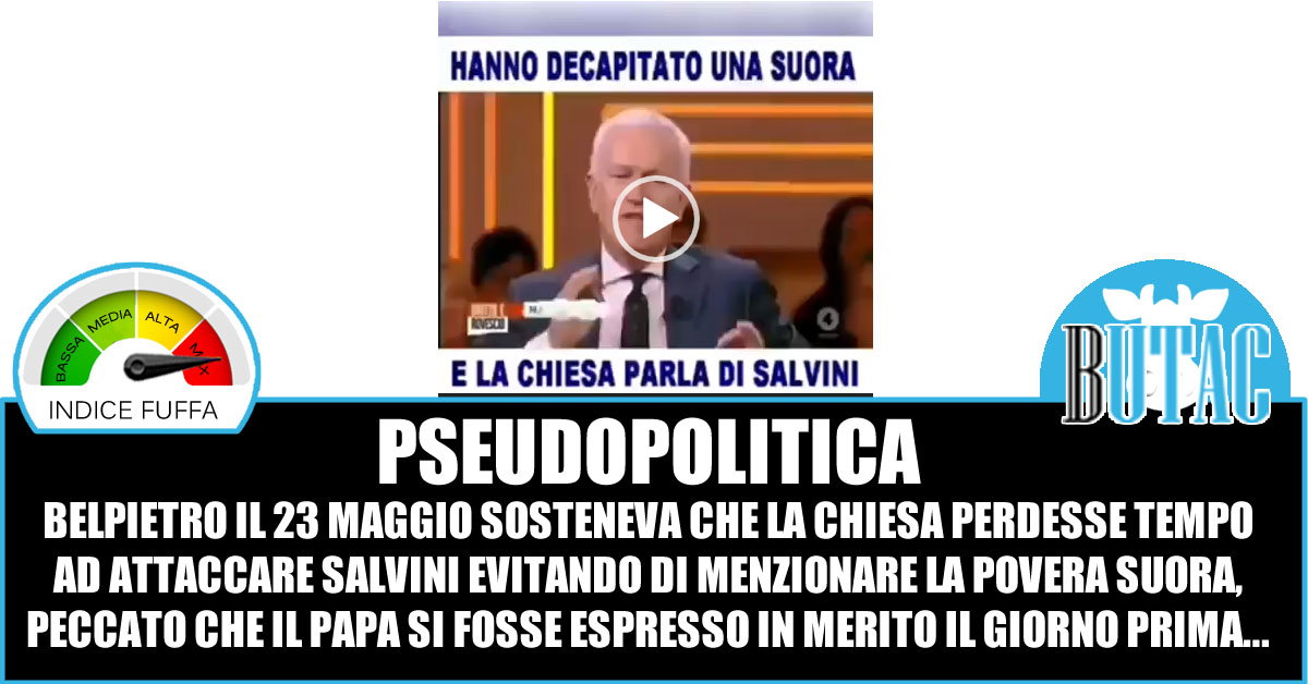 La suora decapitata, Belpietro e Salvini article-post