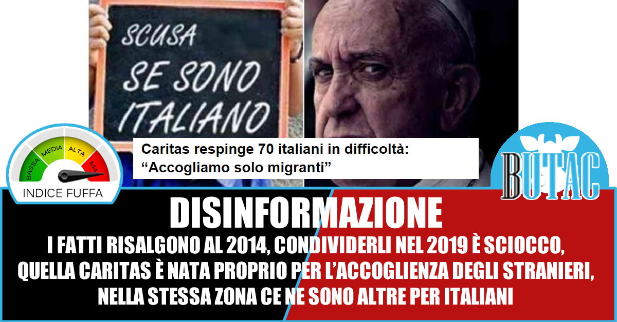 La Caritas rifiuta gli italiani? article-post