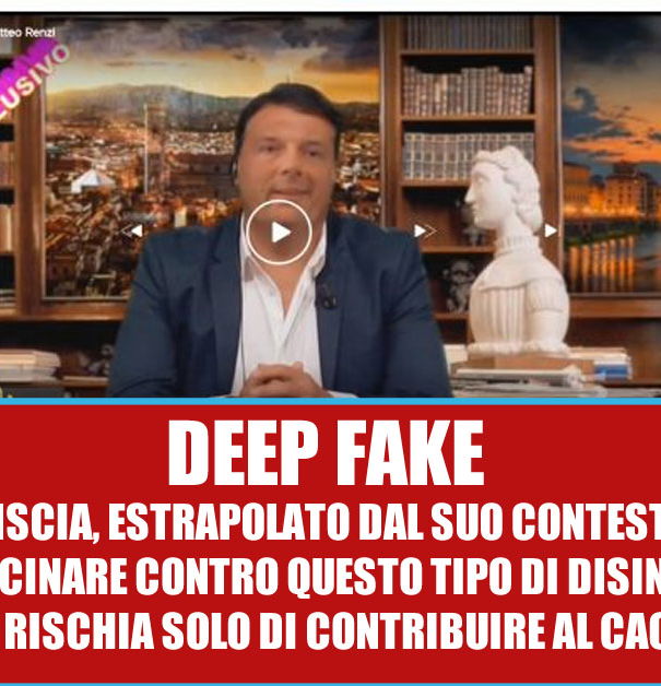 Deep Fake – attenzione article-post