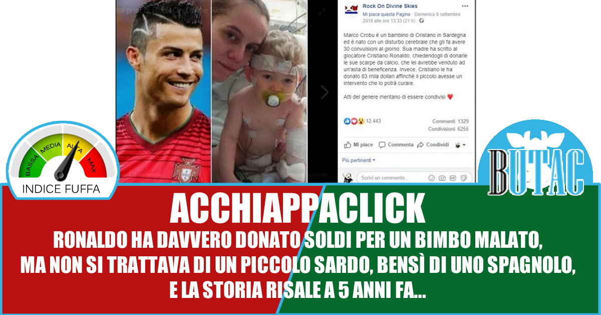Ronaldo, Crobu e le esche per click article-post