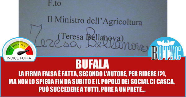 Tonaca, politica e ottavo comandamento