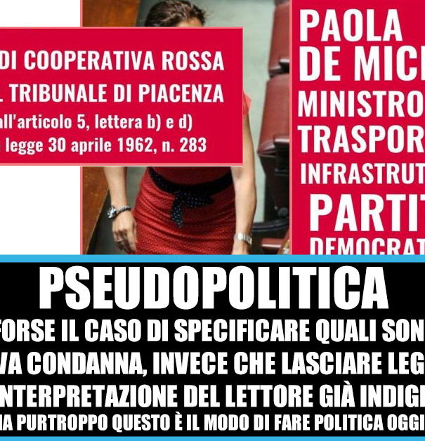 La macchina del fango – Paola De Micheli vol.2 article-post