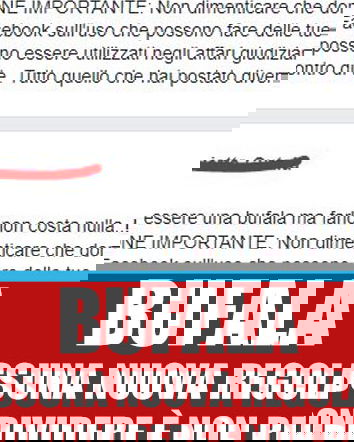 Può essere una bufala ma farlo non ti costa nulla…
