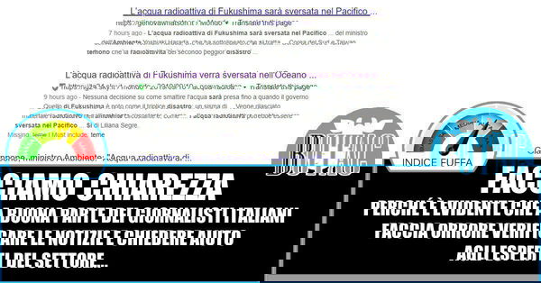 L’acqua di Fukushima sversata nel Pacifico