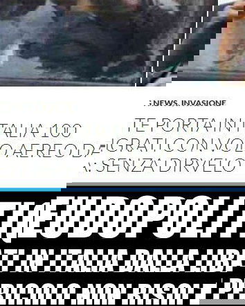 Conte porta in Italia immigrati