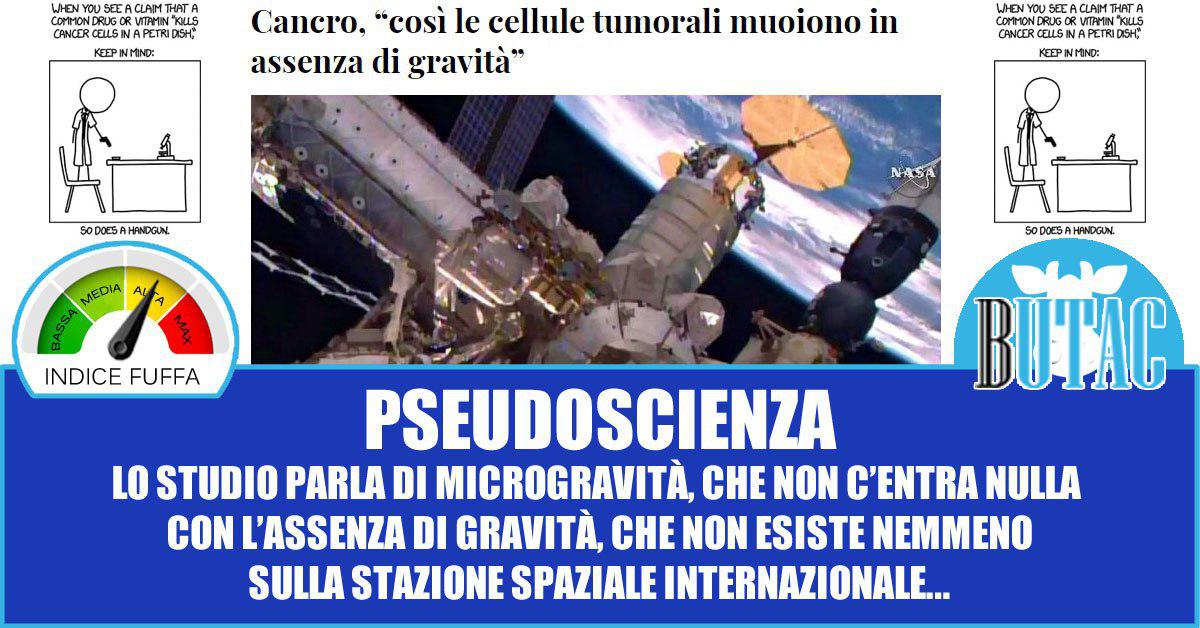 Tumori uccisi dall’assenza di gravità… article-post