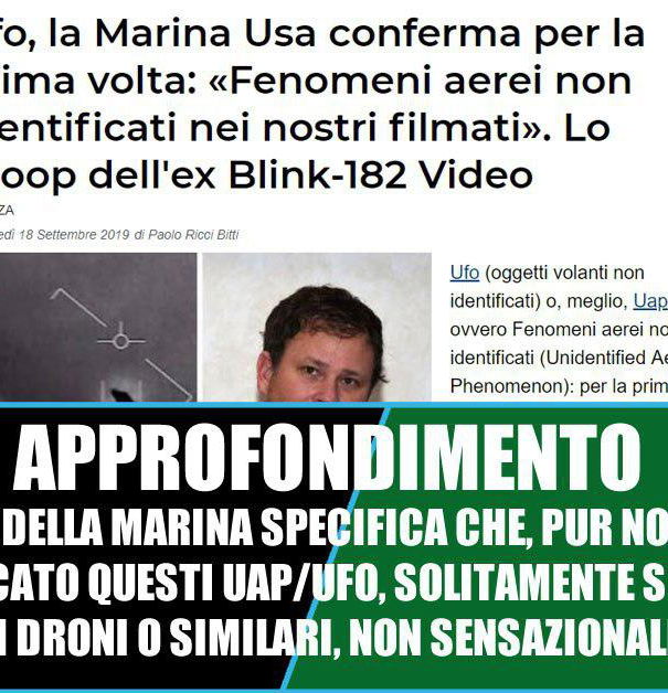 UFO, UAP e tanta voglia di alieni… article-post