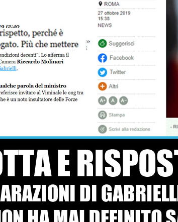 Molinari, Gabrielli e le citazioni improbabili