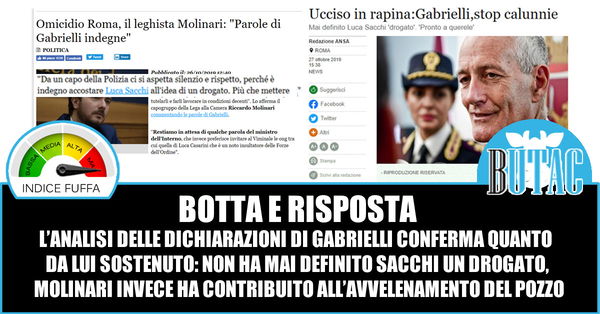 Molinari, Gabrielli e le citazioni improbabili