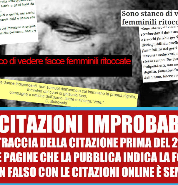 Le citazioni improbabili – Charles Bukowski article-post