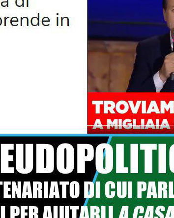 Giuseppe Conte e le migliaia di giovani africani – La macchina del fango