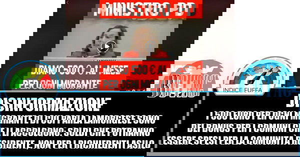 500 euro al mese a ogni migrante