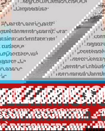 Lo pubblico anche su VK… tutti devono sapere