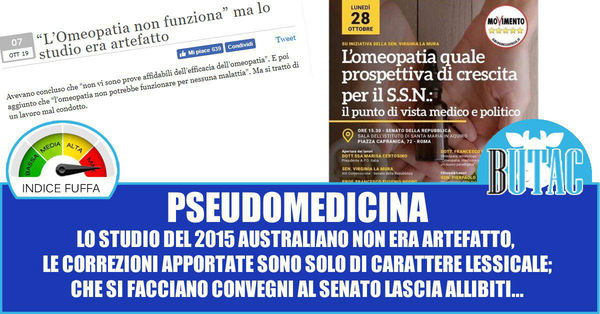 Omeopatia e politica