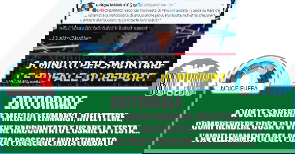 6 minuti per smontare Report