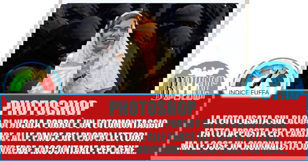 Nicola Porro, Laura Boldrini e Photoshop