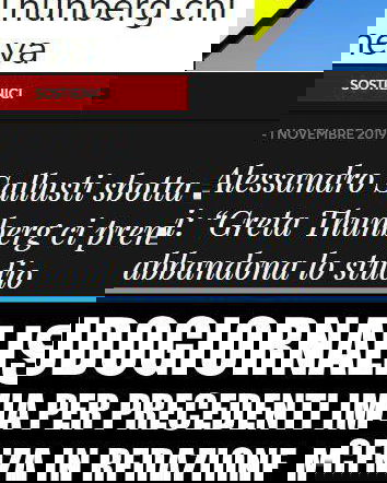 Interpretare la realtà – Sallusti, Greta e FAKE