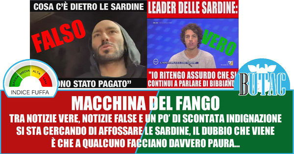 Bufale, opinioni e sardine
