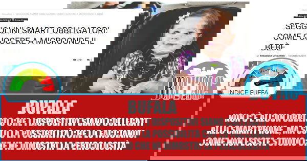 Seggiolini smart e bambini a microonde