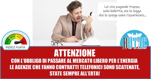 Mercato libero energia e chiamate scorrette