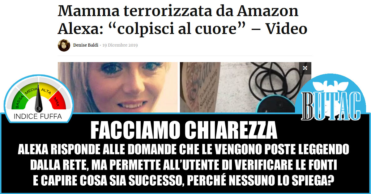 Alexa, i tabloid e le verifiche article-post