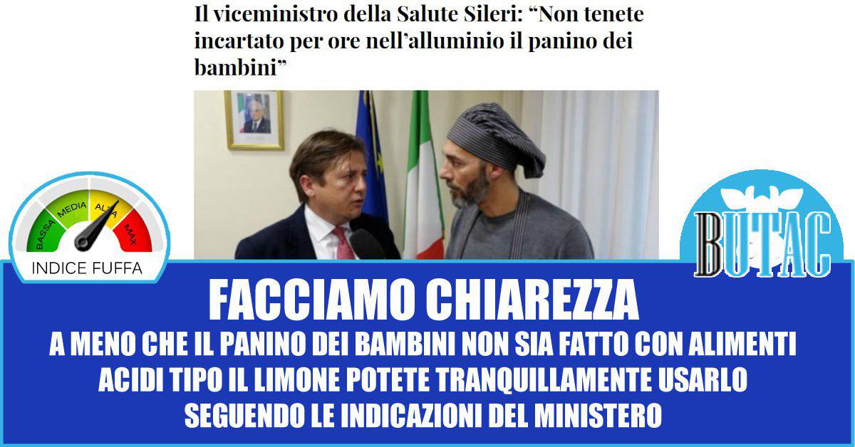 L’alluminio, Striscia e il Viceministro della Salute article-post