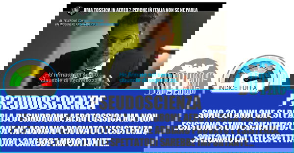 La sindrome aerotossica e le Iene