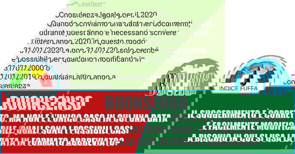 Consulenza legale per il 2020