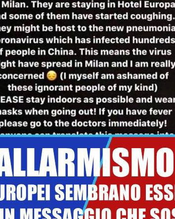 To my friends in Milan