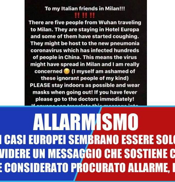 To my friends in Milan article-post