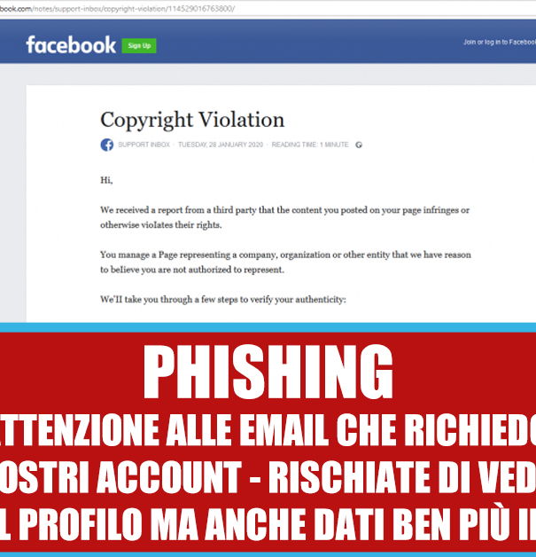 Facebook violation article-post