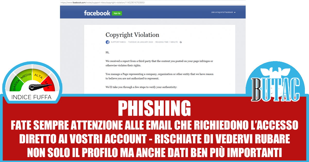 Facebook violation article-post