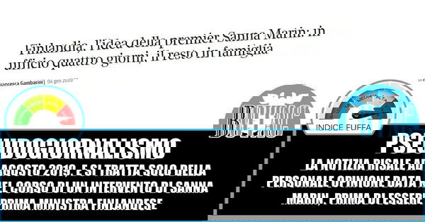 Sanna Marin, la settimana corta e le 6 ore di lavoro