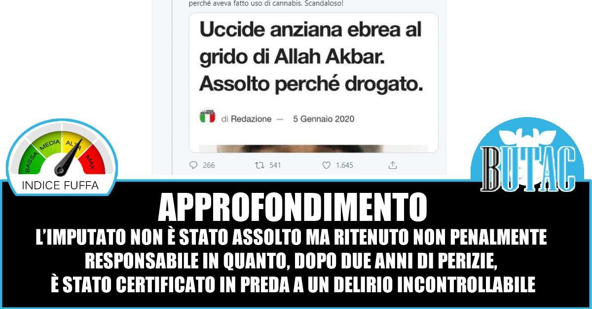 Assolto perché drogato – e due… article-post