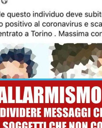 Positivo al coronavirus e scappato