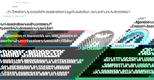 In Trentino ci si può masturbare sui bus, la domenica…