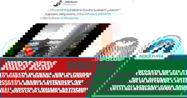 RadioSavana e l’avvelenamento del pozzo