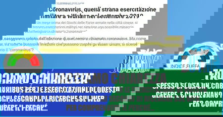 Coronavirus ed esercitazioni article-post