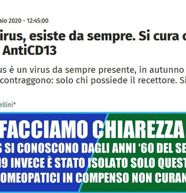 CoronaVirus, ANTICD13 e omeopatia article-post