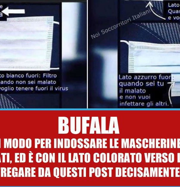 Se proprio vogliamo usare le mascherine… article-post