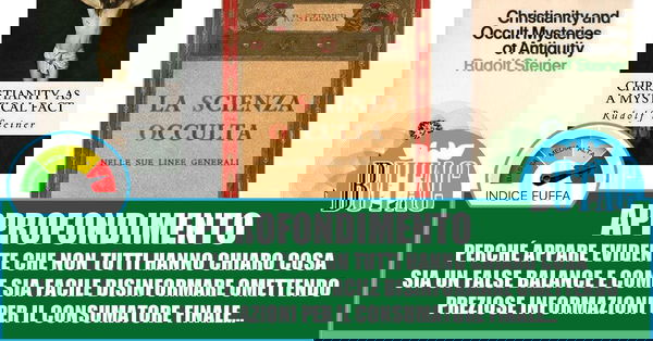 False balance, divulgazione e informazione biodinamica