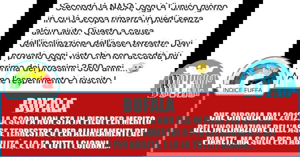 Il giorno della scopa…