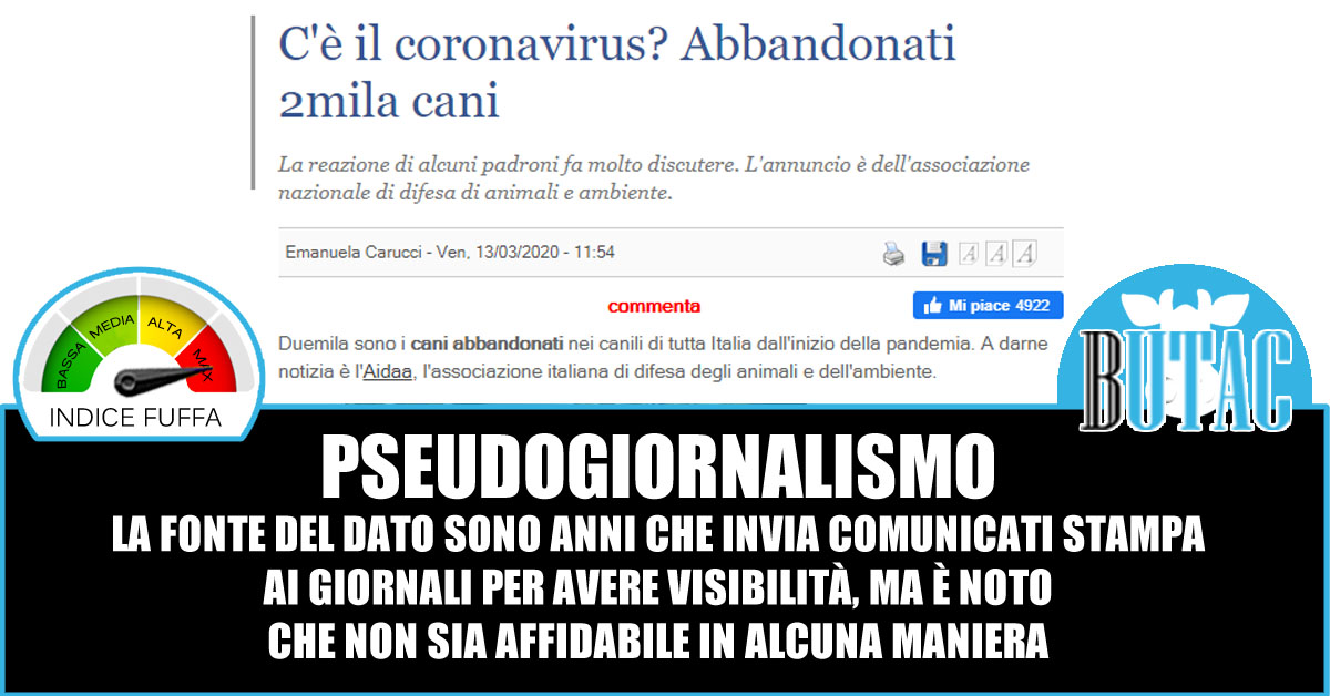 Il Giornale, Coronavirus e AIDAA article-post