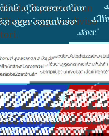 Combattere il coronavirus con integratori