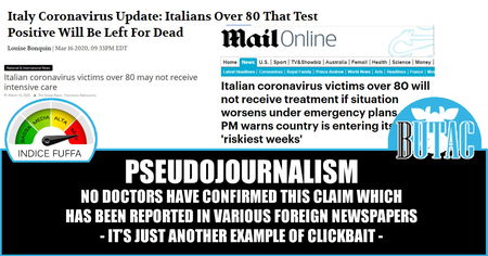 Italian coronavirus victims over 80 will not receive treatment article-post